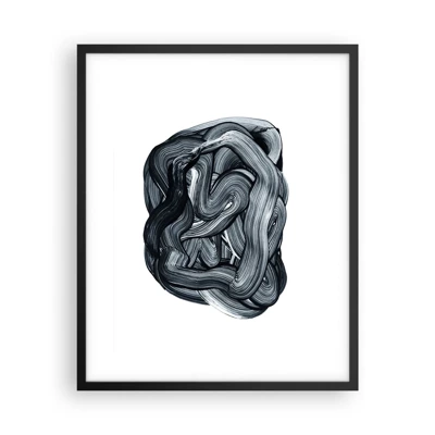 Poster in black frame - It's Not So simple - 40x50 cm
