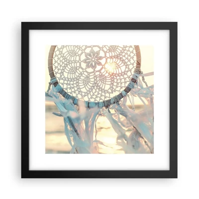 Poster in black frame - Lace Totem - 30x30 cm