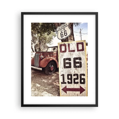 Poster in black frame - Legend of an American Province - 40x50 cm
