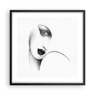 Poster in black frame - Lempicka Style - 50x50 cm