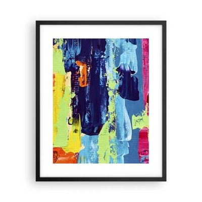 Poster in black frame - Life Is Beautiful! - 40x50 cm