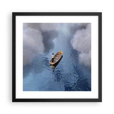 Poster in black frame - Life - Travel - Unknown - 40x40 cm