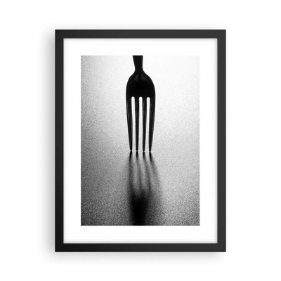 Poster in black frame - Light and Shade - 30x40 cm