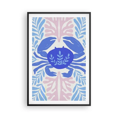 Poster in black frame - Like a Sea Flower - 61x91 cm