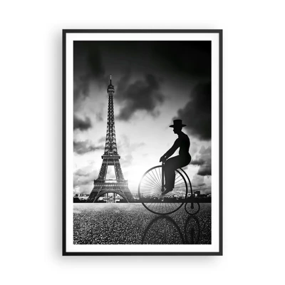 Poster in black frame - Longing for Belle Epoque - 70x100 cm