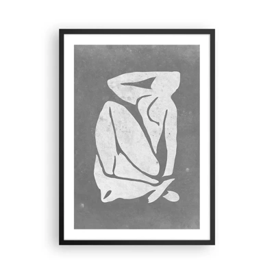 Poster in black frame - Lost in Thoughts - 50x70 cm