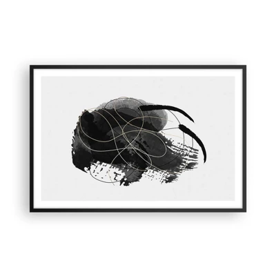 Poster in black frame - Made from Black - 91x61 cm