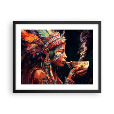 Poster in black frame - Magical Ritual - 50x40 cm