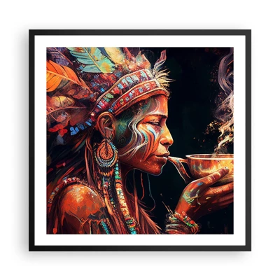 Poster in black frame - Magical Ritual - 60x60 cm