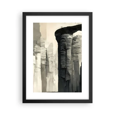 Poster in black frame - Majesty of Antiquity - 30x40 cm