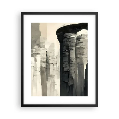 Poster in black frame - Majesty of Antiquity - 40x50 cm