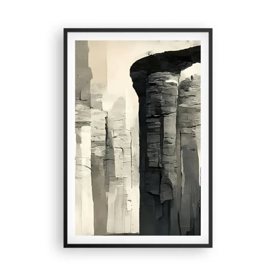 Poster in black frame - Majesty of Antiquity - 61x91 cm