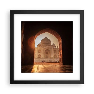 Poster in black frame - Monument of Unearthy Love - 30x30 cm