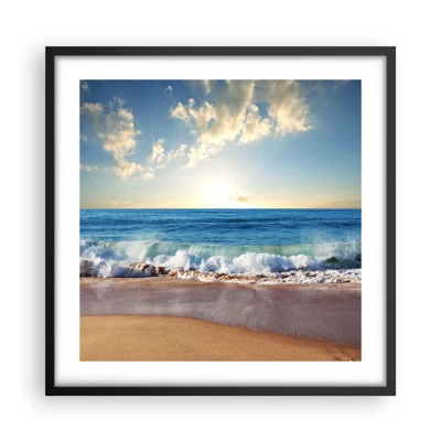 Poster in black frame - Moving Still - 50x50 cm