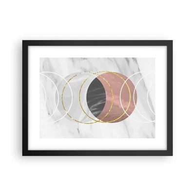 Poster in black frame - Music of the Spheres - 40x30 cm