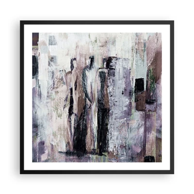 Poster in black frame - Mysterious Trio - 60x60 cm