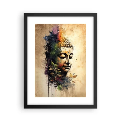 Poster in black frame - Namaste! - 30x40 cm