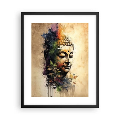 Poster in black frame - Namaste! - 40x50 cm