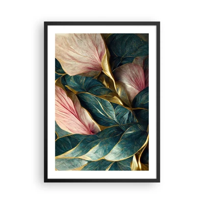 Poster in black frame - Natural Elegance and Style - 50x70 cm