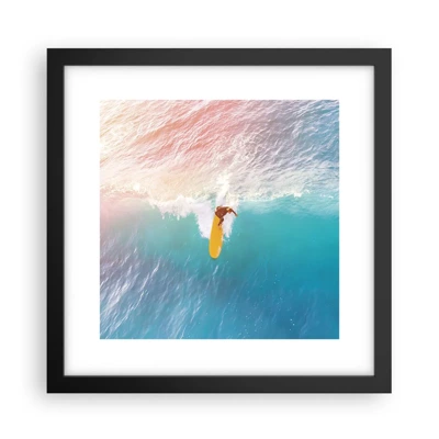 Poster in black frame - Ocean Rider - 30x30 cm