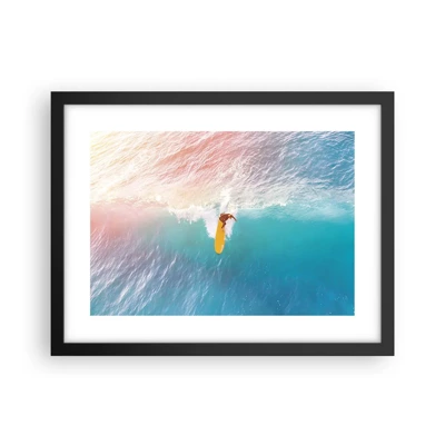 Poster in black frame - Ocean Rider - 40x30 cm