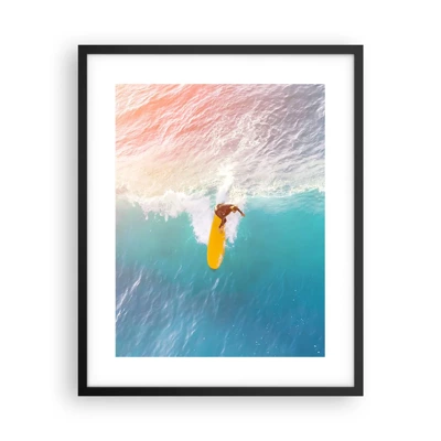 Poster in black frame - Ocean Rider - 40x50 cm