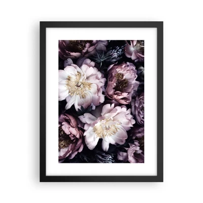 Poster in black frame - Old Style Bouquet - 30x40 cm