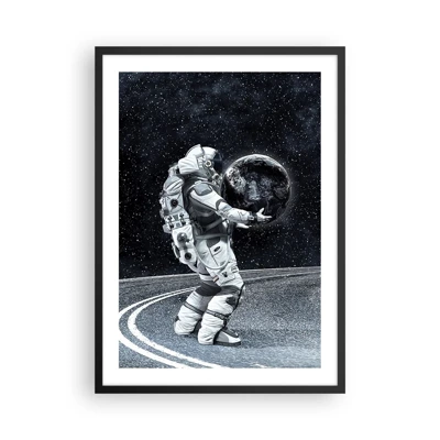 Poster in black frame - On the Milky Way - 50x70 cm