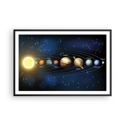 Poster in black frame - One in Ten - 91x61 cm