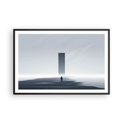 Poster in black frame - Opportunity or Threat? - 91x61 cm