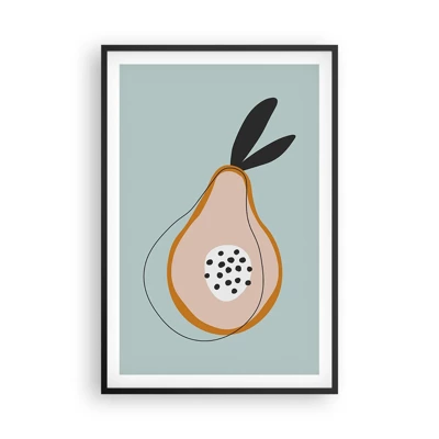 Poster in black frame - Penetrating the Nature of Things - 61x91 cm