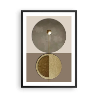 Poster in black frame - Perfect Balance - 50x70 cm