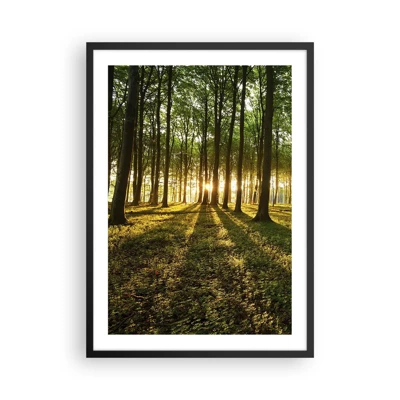 Poster in black frame - Photography of All Springs - 50x70 cm