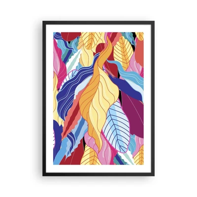 Poster in black frame - Queen of Mess - 50x70 cm