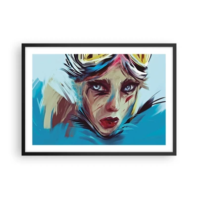 Poster in black frame - Road Mistress - 70x50 cm