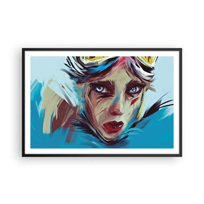 Poster in black frame - Road Mistress - 91x61 cm