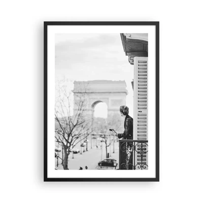 Poster in black frame - Room with a View - 50x70 cm