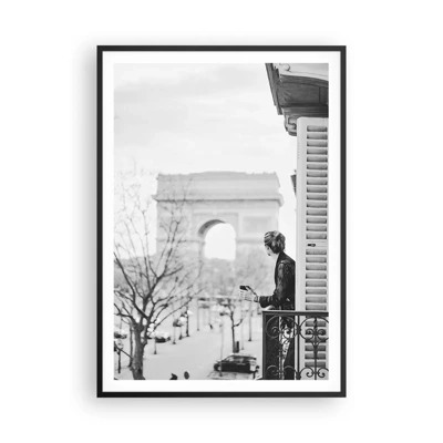 Poster in black frame - Room with a View - 70x100 cm