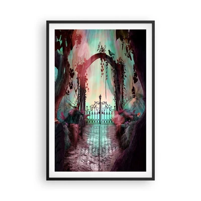 Poster in black frame - Secret Garden - 61x91 cm