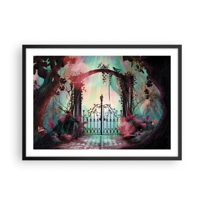 Poster in black frame - Secret Garden - 70x50 cm