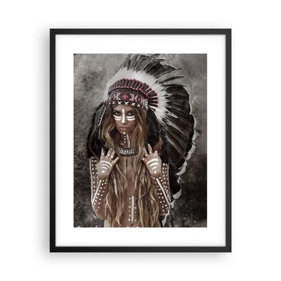 Poster in black frame - Secret of the Power of the Tribe - 40x50 cm