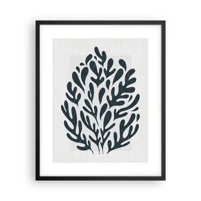 Poster in black frame - Shapes of Nature - 40x50 cm