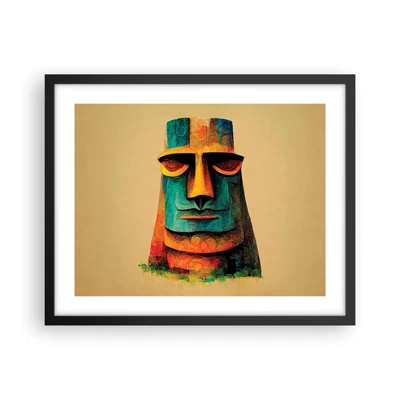 Poster in black frame - Statuesque but Friendly - 50x40 cm