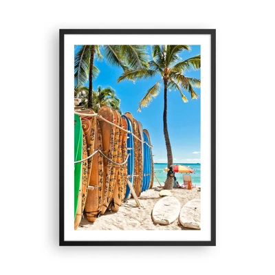 Poster in black frame - Sunny Fun - 50x70 cm