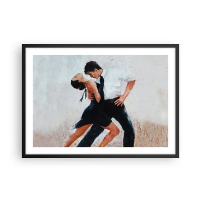 Poster in black frame - Tango of My Dreams - 70x50 cm