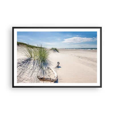 Poster in black frame - The Most Beautiful? Baltic One - 91x61 cm