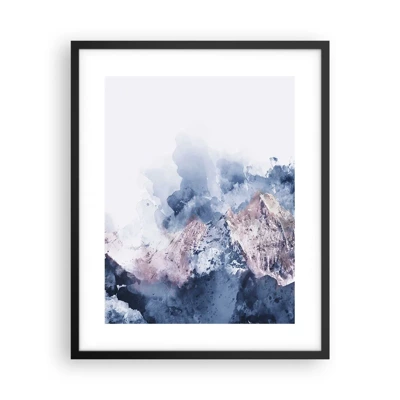 Poster in black frame - Those Summits! - 40x50 cm