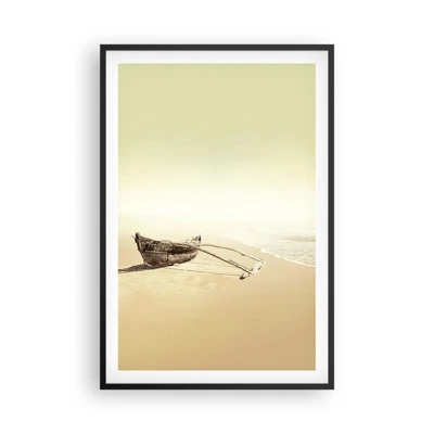 Poster in black frame - Throwback to South Seas - 61x91 cm