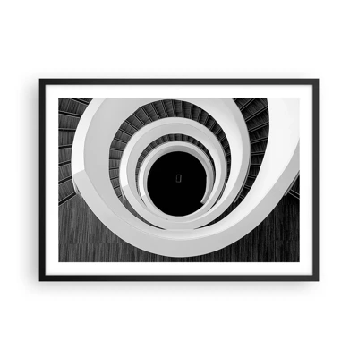 Poster in black frame - To the Point of the Matter - 70x50 cm