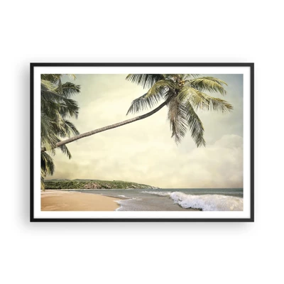 Poster in black frame - Tropical Dream - 100x70 cm